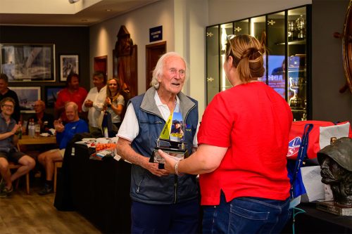 Oldest Skipper – Harold Gripper – 95 years old.  